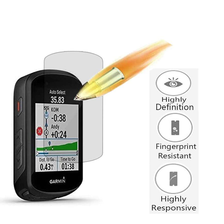 GARMIN - マサオ EDGE530　シリコンカバー、フィルムのおまけ付き740 Edge530用純正シリコンケースが想像以上の実力だった件について